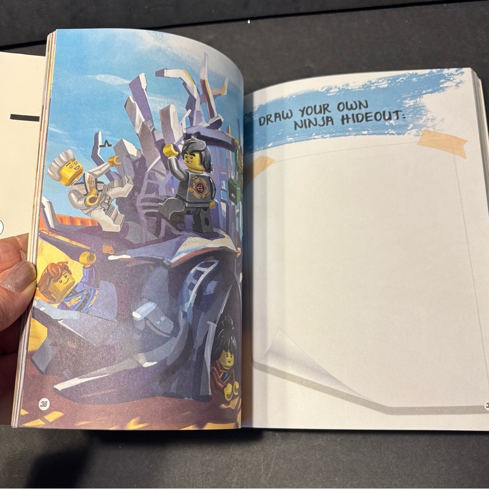 Adidas Red Adventure Book with Lock - Picture 6 of 8
